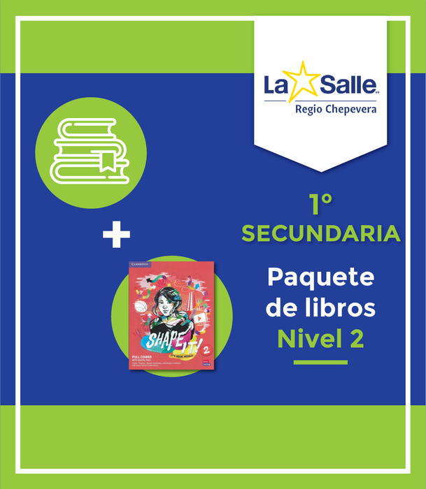 DOCENTES IR CHEPEVERA: Paquete de Libros 1ero Secundaria Nivel 2