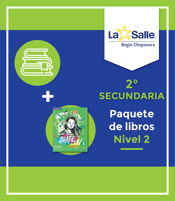 DOCENTES IR CHEPEVERA: Paquete de Libros 2do Secundaria Nivel 2