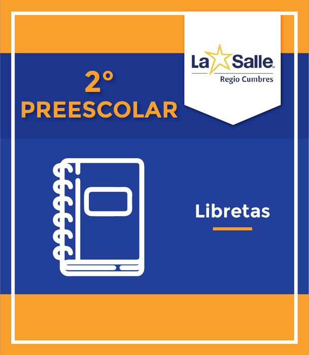 IR CUMBRES: Paquete de Libretas 2do Preescolar