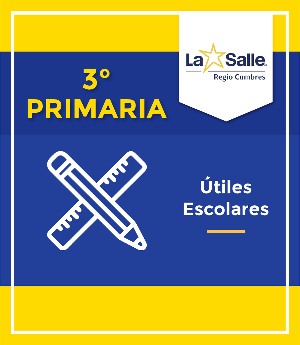 IR CUMBRES Paquete de Útiles 3ero Primaria— EdumartMercadro