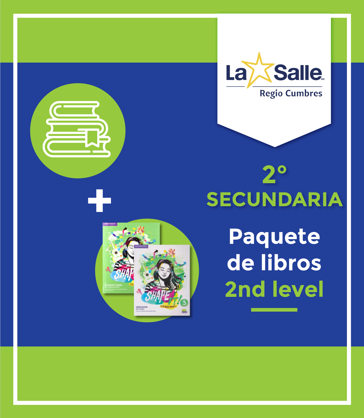 IR CUMBRES Paquete de Libros 2do Secundaria 2nd Level— EdumartMercadro